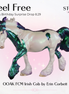 Feel Free OOAK FCM Irish Cob by Erin Corbett EBSD26