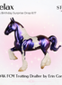 Relax OOAK FCM Trotting Drafter by Erin Corbett EBSD26
