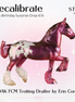 Recalibrate OOAK FCM Trotting Drafter by Erin Corbett EBSD26