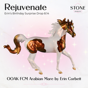 Rejuvenate OOAK FCM Arabian Mare by Erin Corbett EBSD26