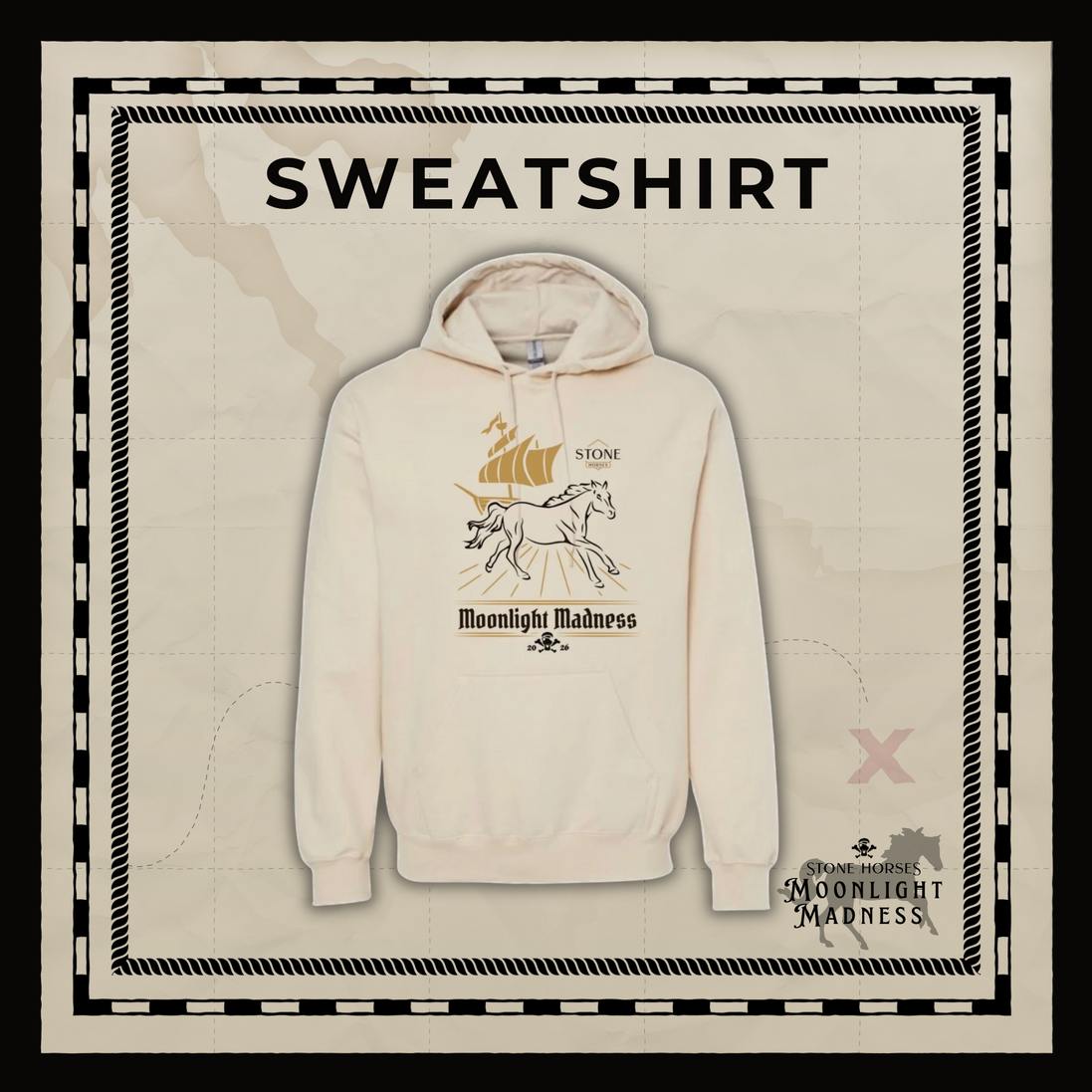 Stone Horses 2026 Moonlight Madness Sweatshirt
