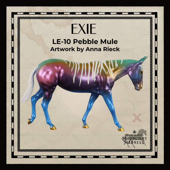 Preview: Exie LE-10 Pebble Mule Volunteer Model by Anna Rieck MM26