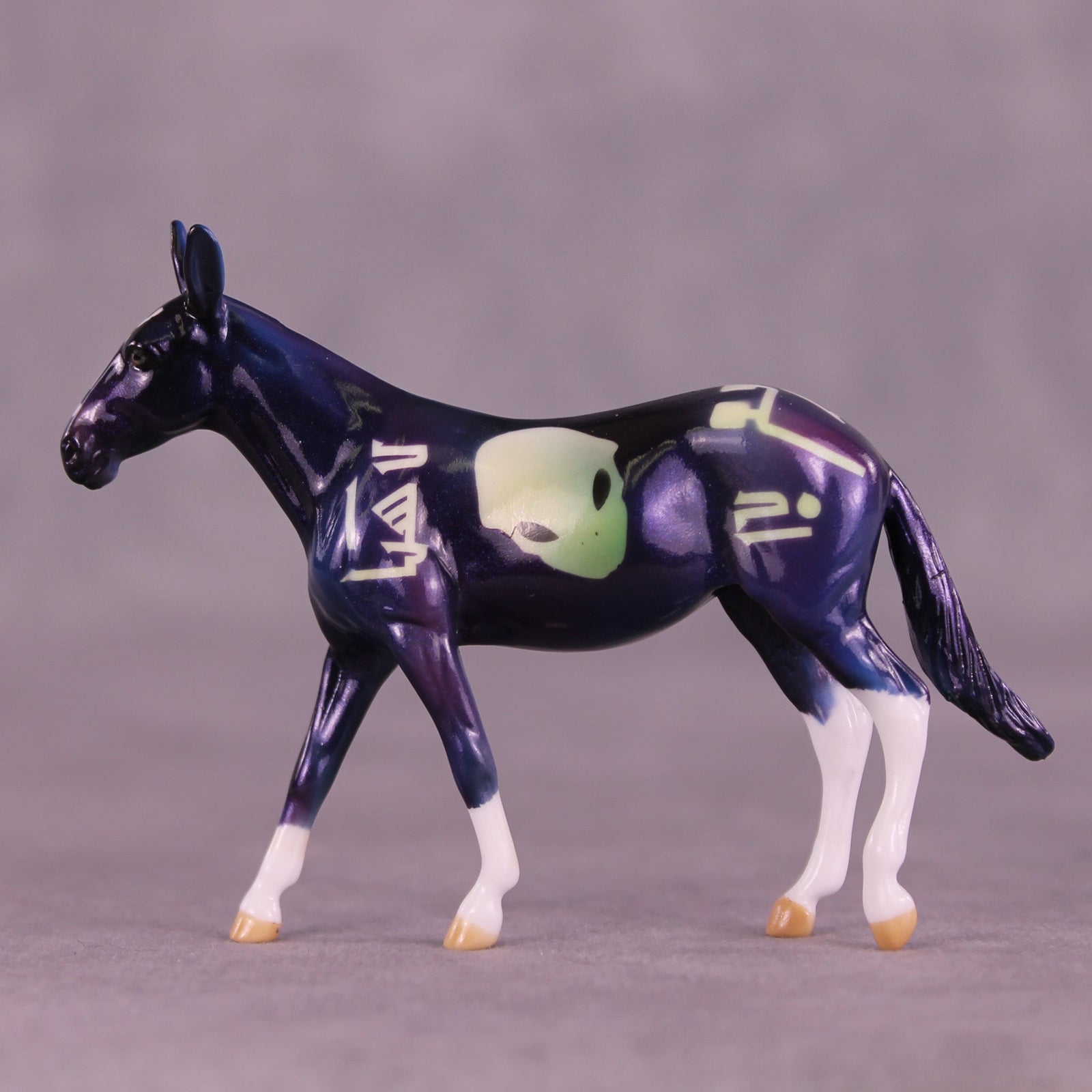 Extraterrestrial Traveler OOAK Chip Mule by Enrique Duarte