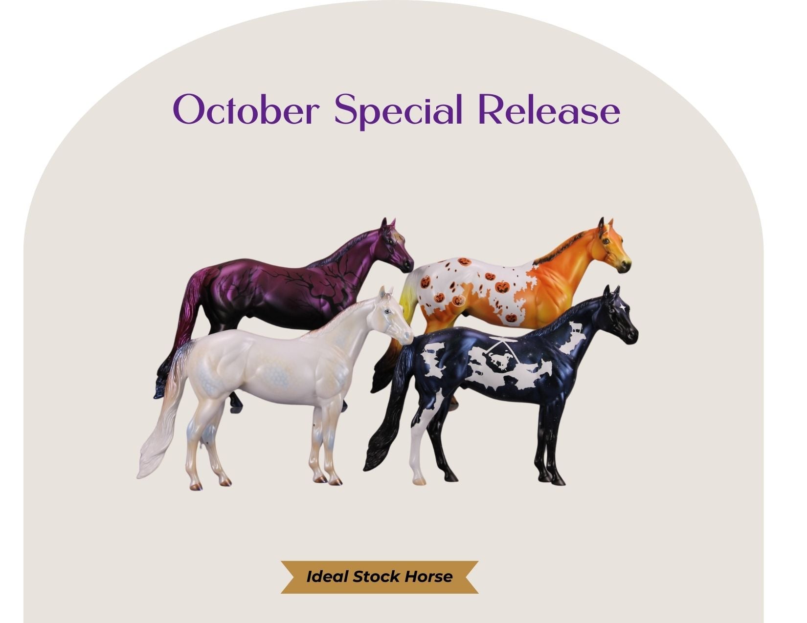 Non Custom Ideal Stock Horse - October Special Release Designs - FTL24