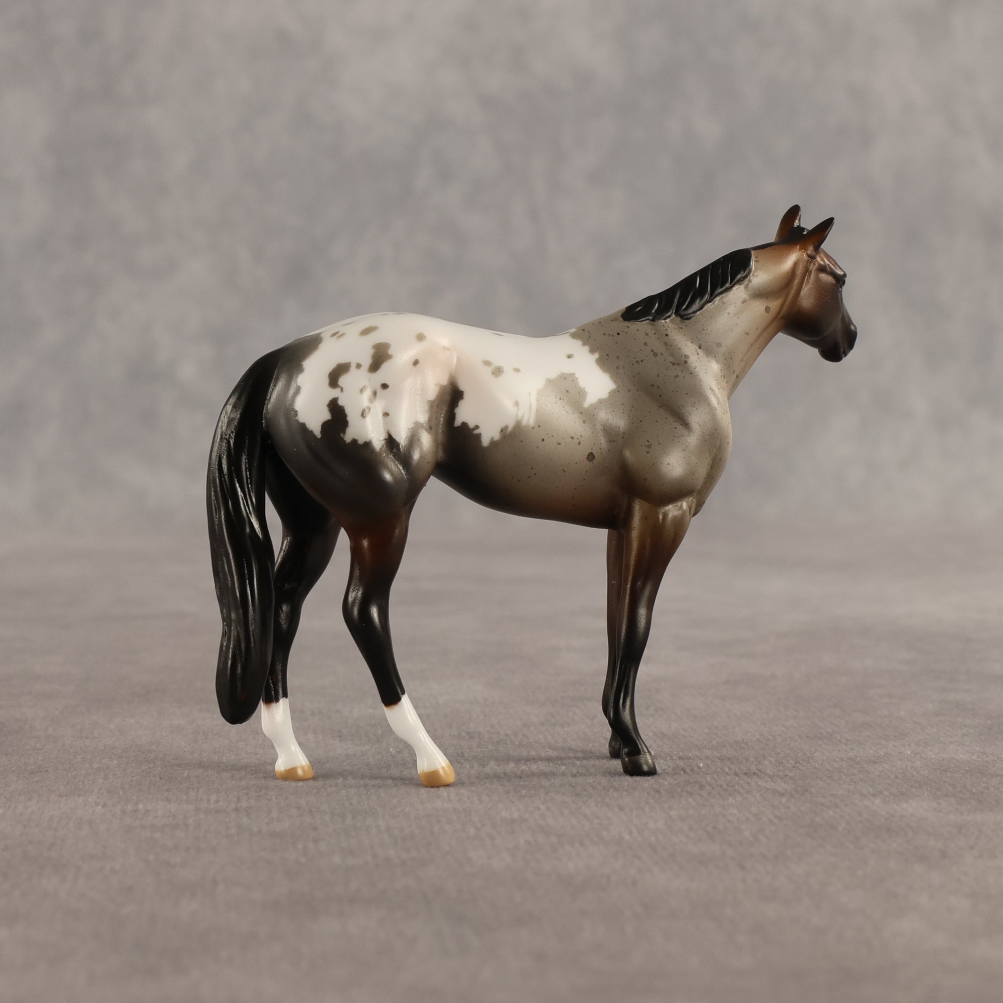 Fancy &amp; Show Stopper OOAK Chip FCM Stock Horse &amp; Chip Foal by Anna Rieck SCD26