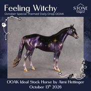 Feeling Witchy OOAK Ideal Stock Horse by Aimi Hettinger DDOOAKs26