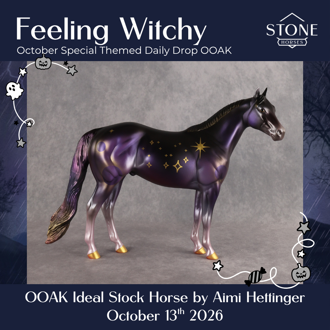 Feeling Witchy OOAK Ideal Stock Horse by Aimi Hettinger DDOOAKs26