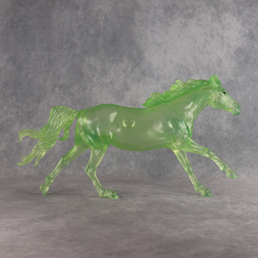 Fenton OOAK FCM Clear Volo by Angela Marleau MM26