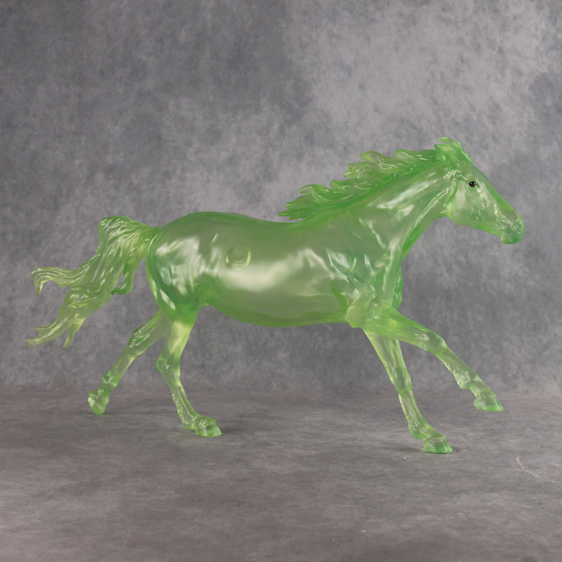 Fenton OOAK FCM Clear Volo by Angela Marleau MM26