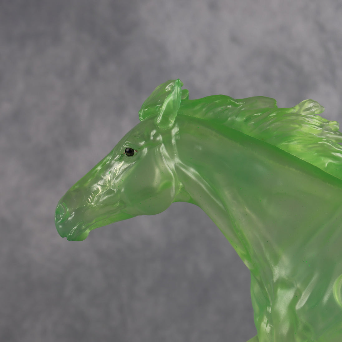 Fenton OOAK FCM Clear Volo by Angela Marleau MM26