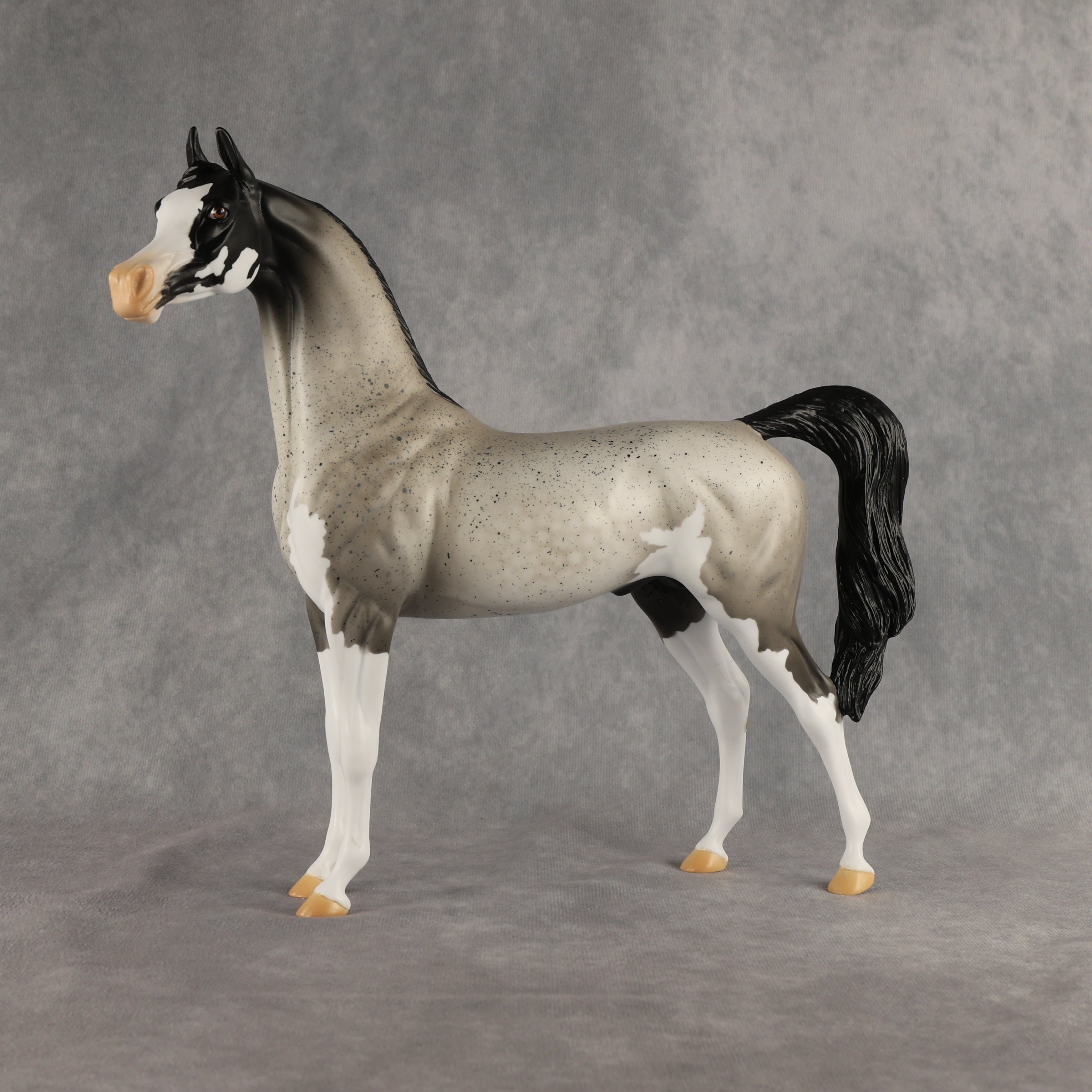 Fifty Shades of Flock OOAK Arabian Stallion by Alex Fortman DDOOAKs26