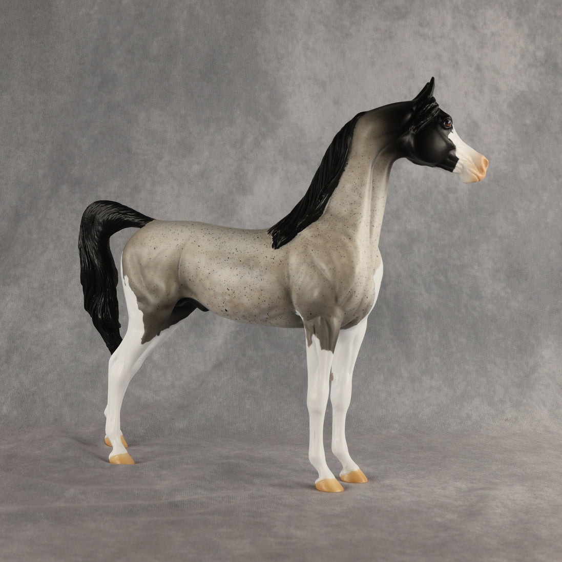 Fifty Shades of Flock OOAK Arabian Stallion by Alex Fortman DDOOAKs26