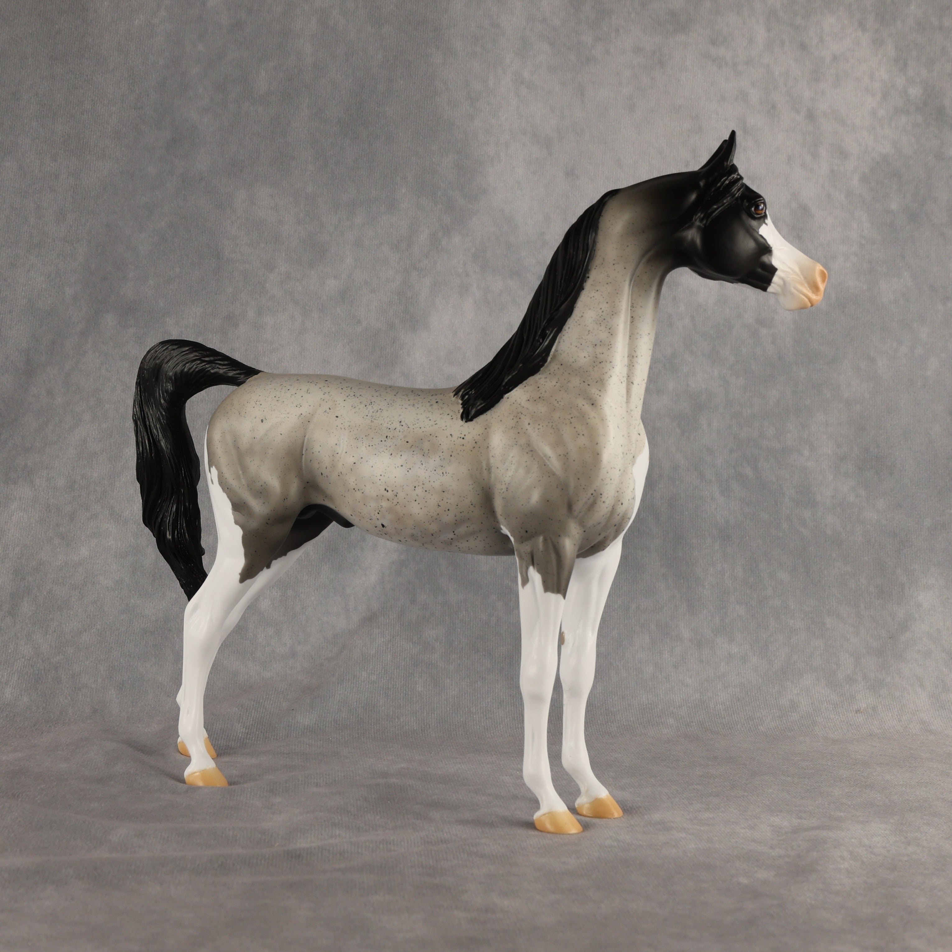 Fifty Shades of Flock OOAK Arabian Stallion by Alex Fortman DDOOAKs26