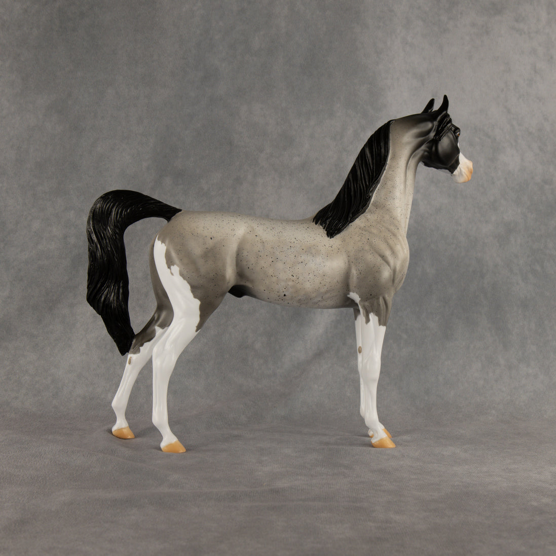 Fifty Shades of Flock OOAK Arabian Stallion by Alex Fortman DDOOAKs26