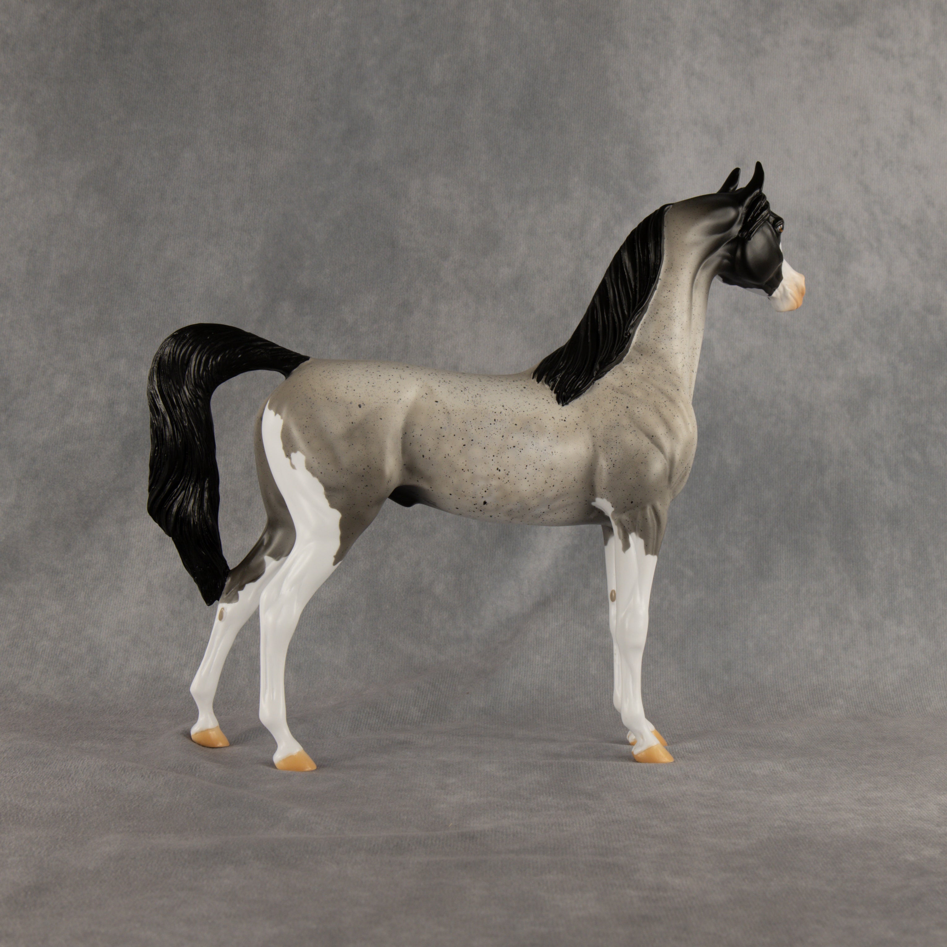Fifty Shades of Flock OOAK Arabian Stallion by Alex Fortman DDOOAKs26
