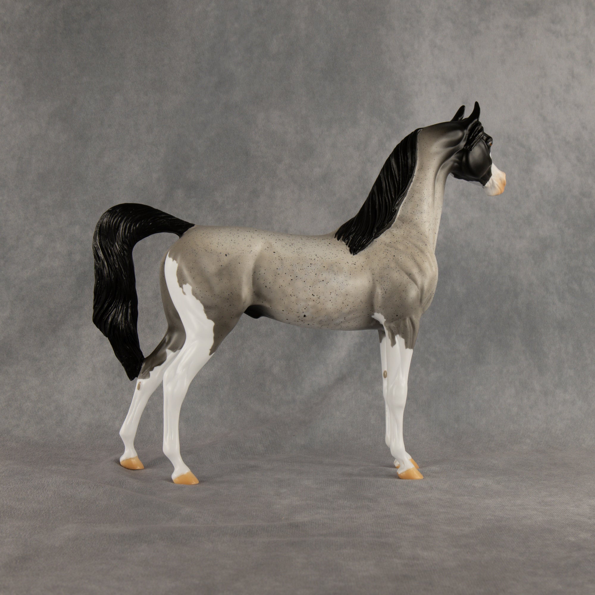 Fifty Shades of Flock OOAK Arabian Stallion by Alex Fortman DDOOAKs26
