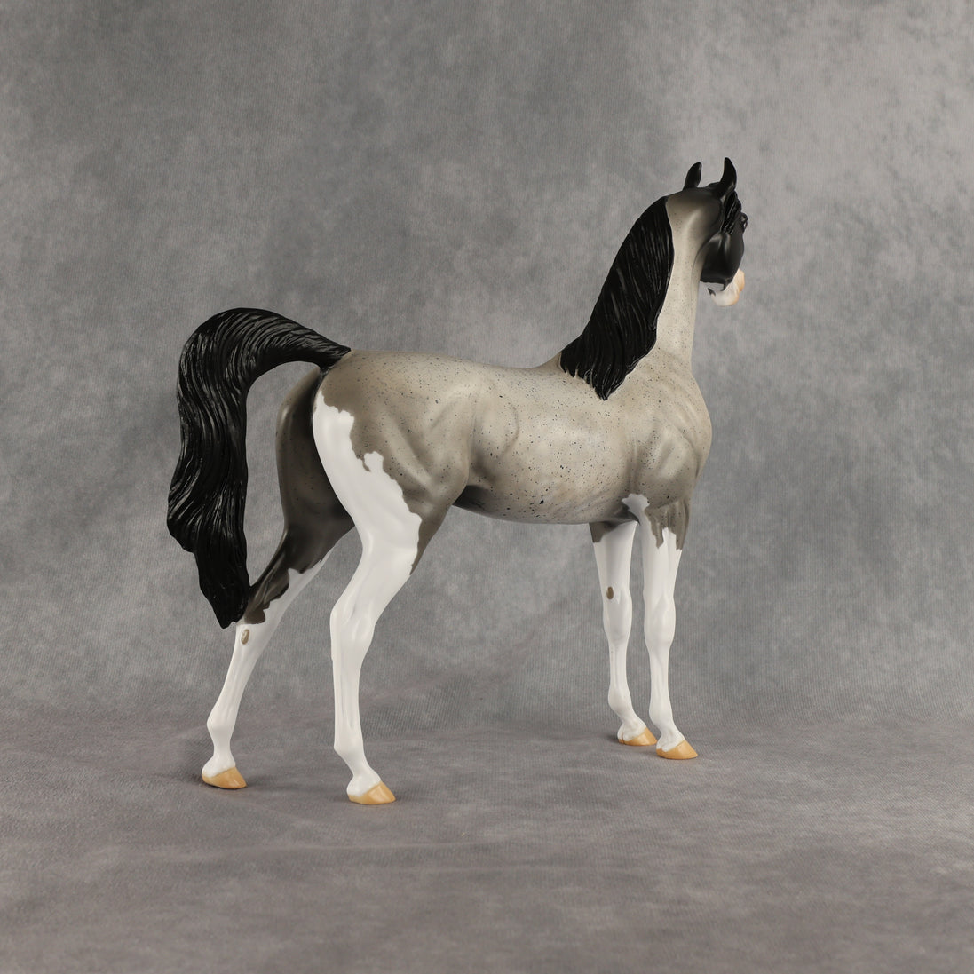 Fifty Shades of Flock OOAK Arabian Stallion by Alex Fortman DDOOAKs26