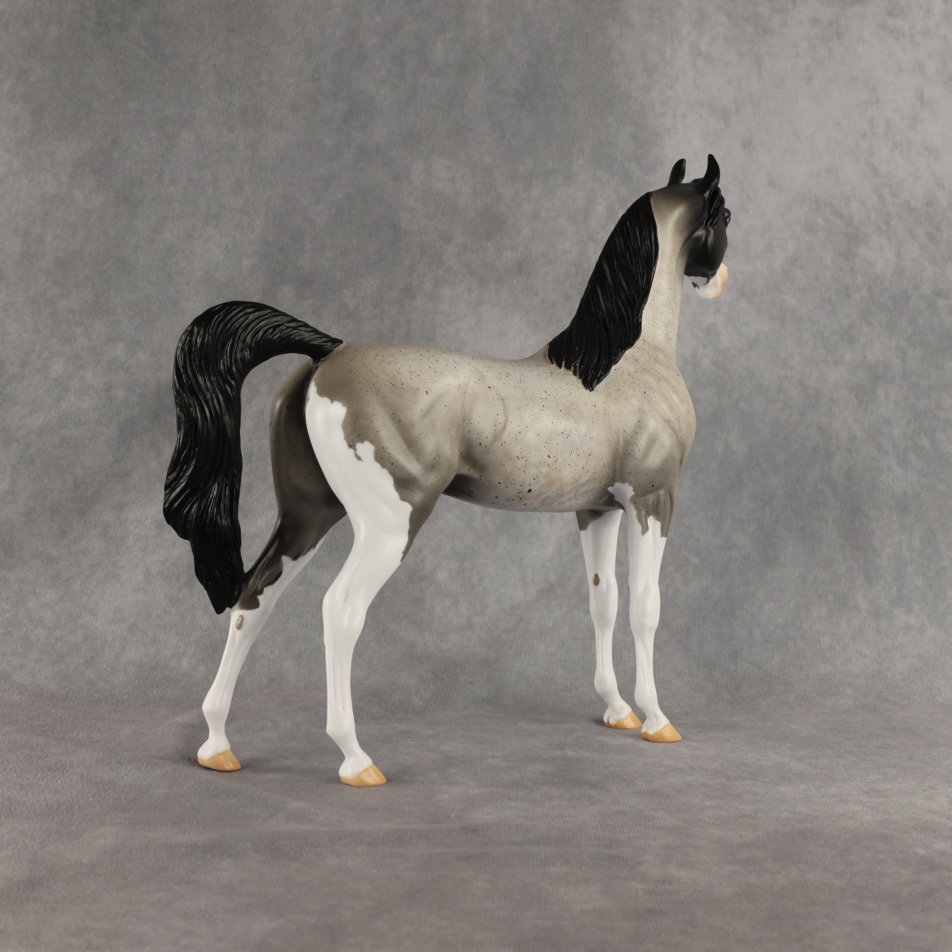 Fifty Shades of Flock OOAK Arabian Stallion by Alex Fortman DDOOAKs26