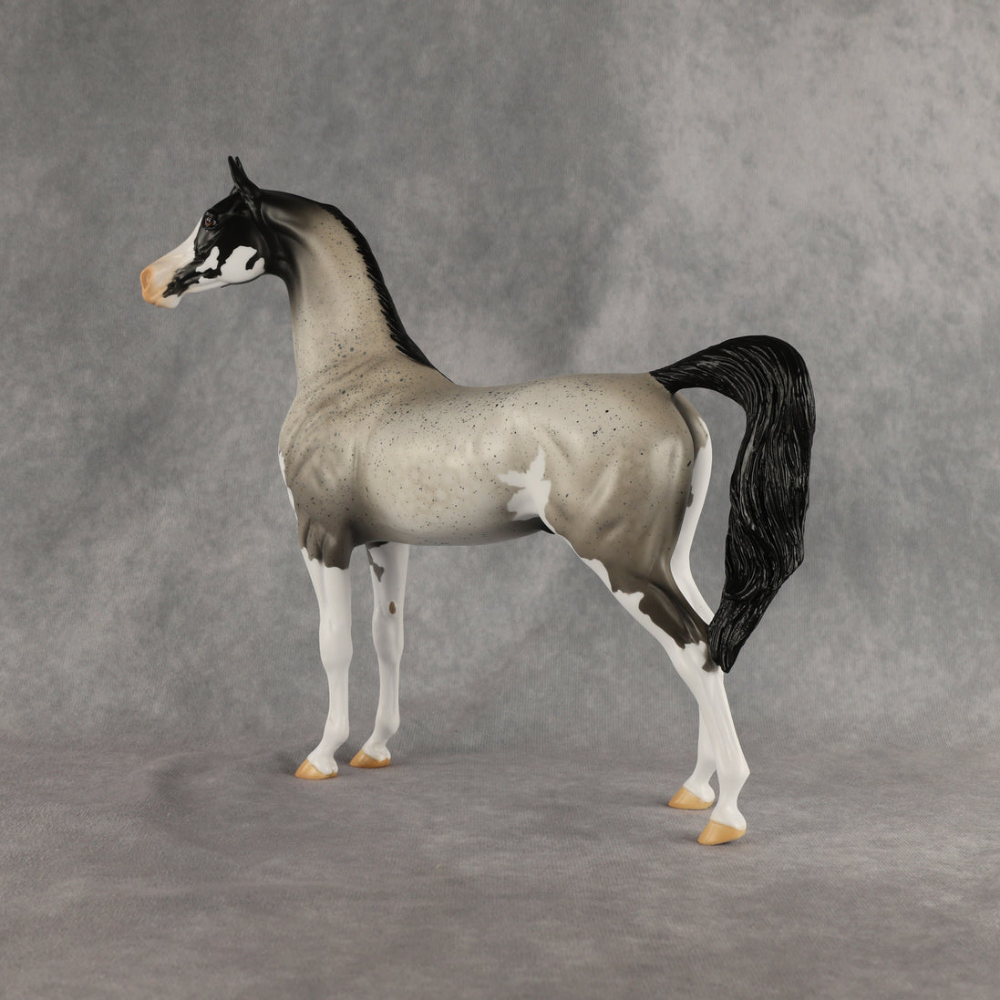 Fifty Shades of Flock OOAK Arabian Stallion by Alex Fortman DDOOAKs26