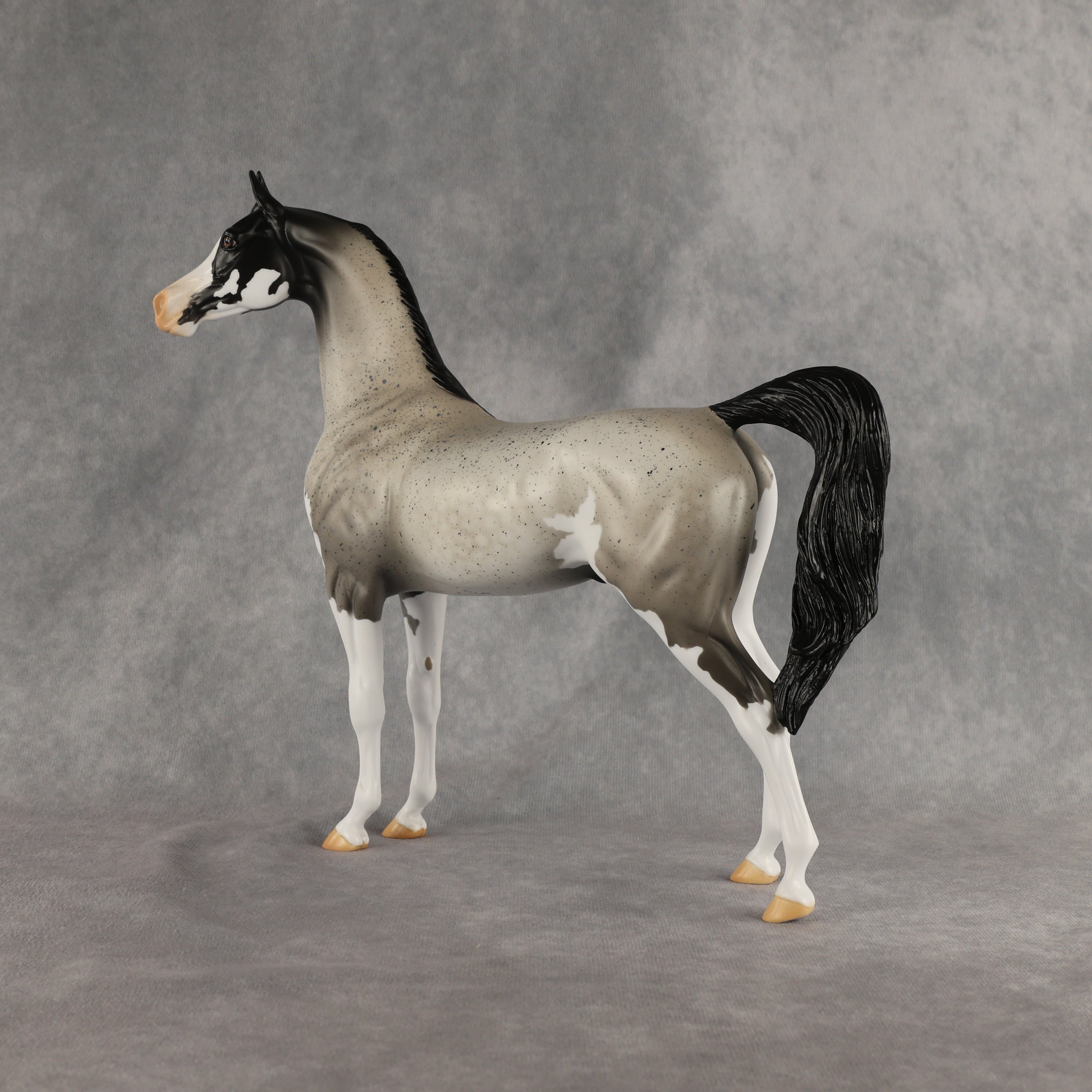 Fifty Shades of Flock OOAK Arabian Stallion by Alex Fortman DDOOAKs26
