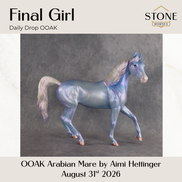 Final Girl OOAK Arabian Mare by Aimi Hettinger DDOOAKs26