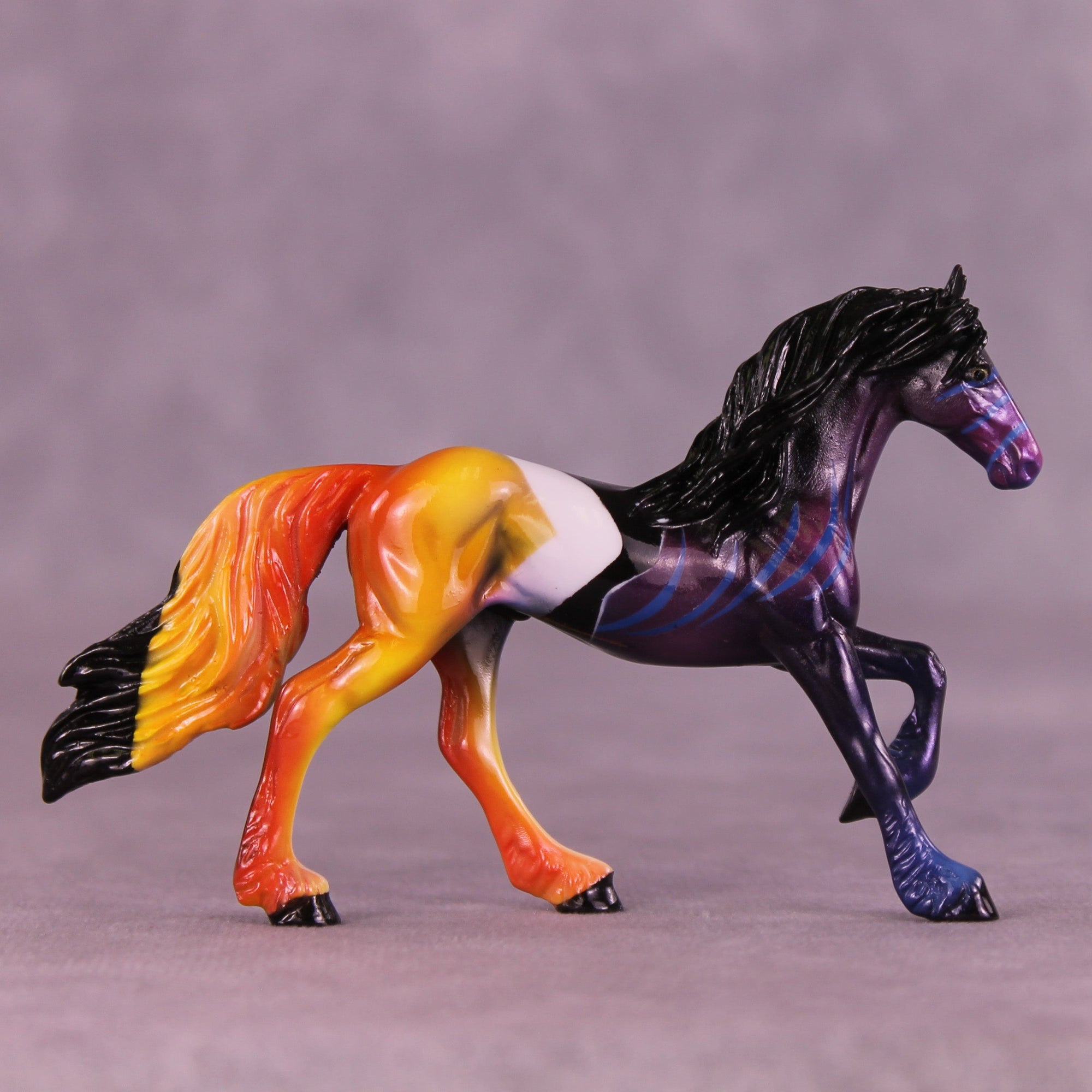 Finn OOAK Chip Friesian by Kike (Enrique) Duarte MS25