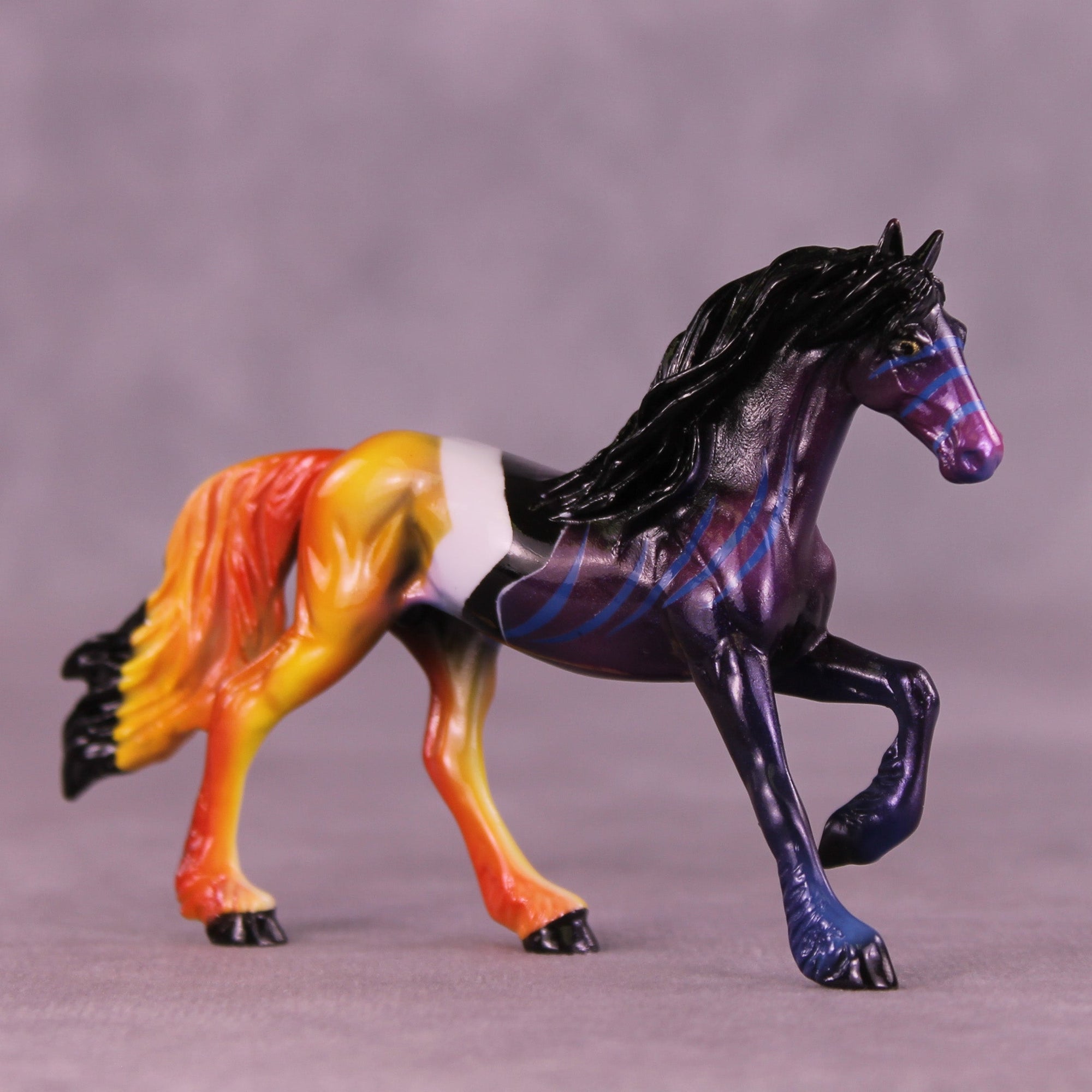 Finn OOAK Chip Friesian by Kike (Enrique) Duarte MS25