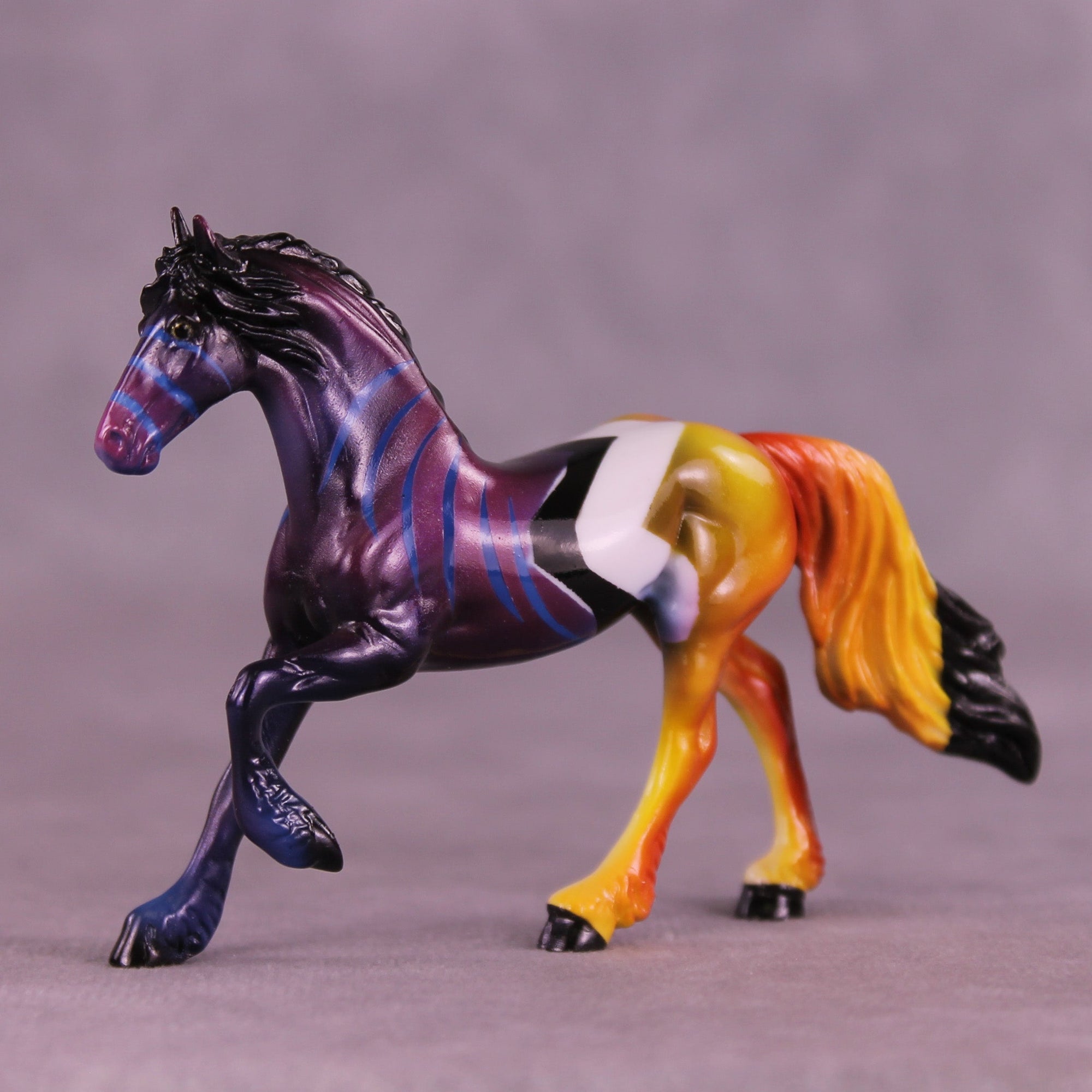 Finn OOAK Chip Friesian by Kike (Enrique) Duarte MS25