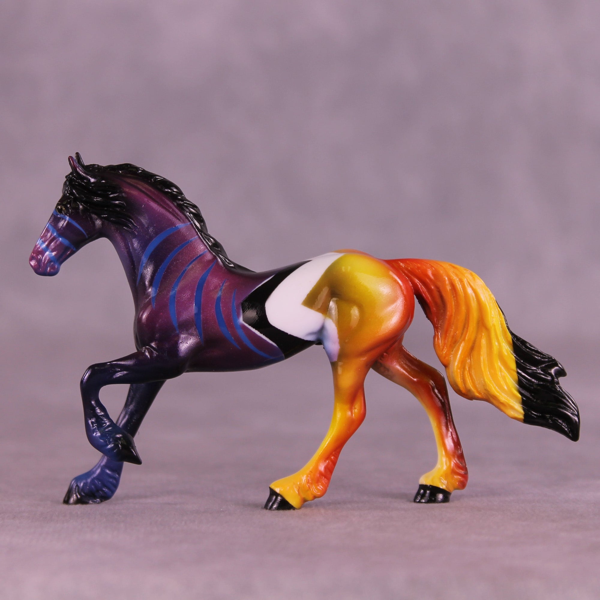 Finn OOAK Chip Friesian by Kike (Enrique) Duarte MS25