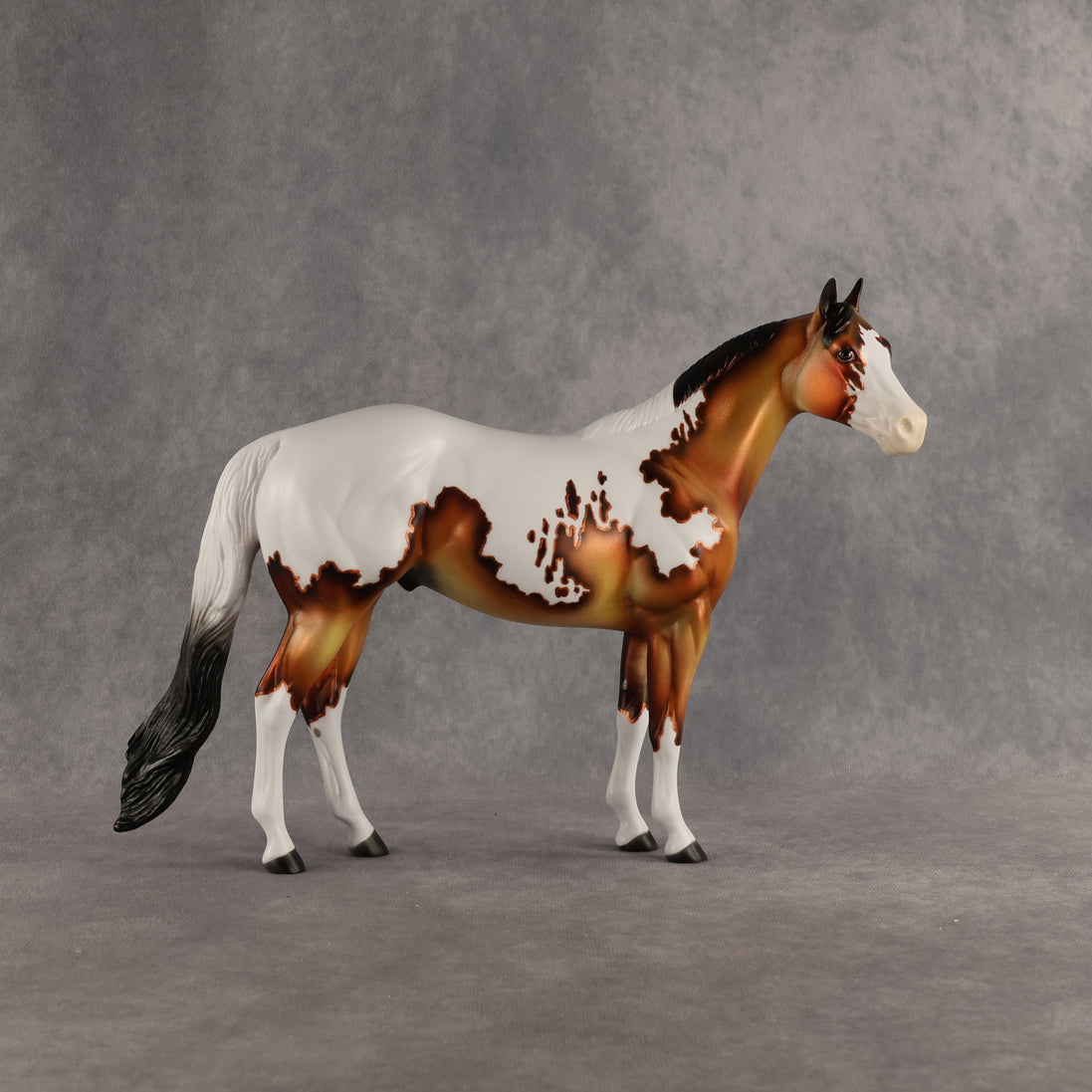 Fire & Ice OOAK Ideal Stock Horse by Dawn Quick DDOOAKs26