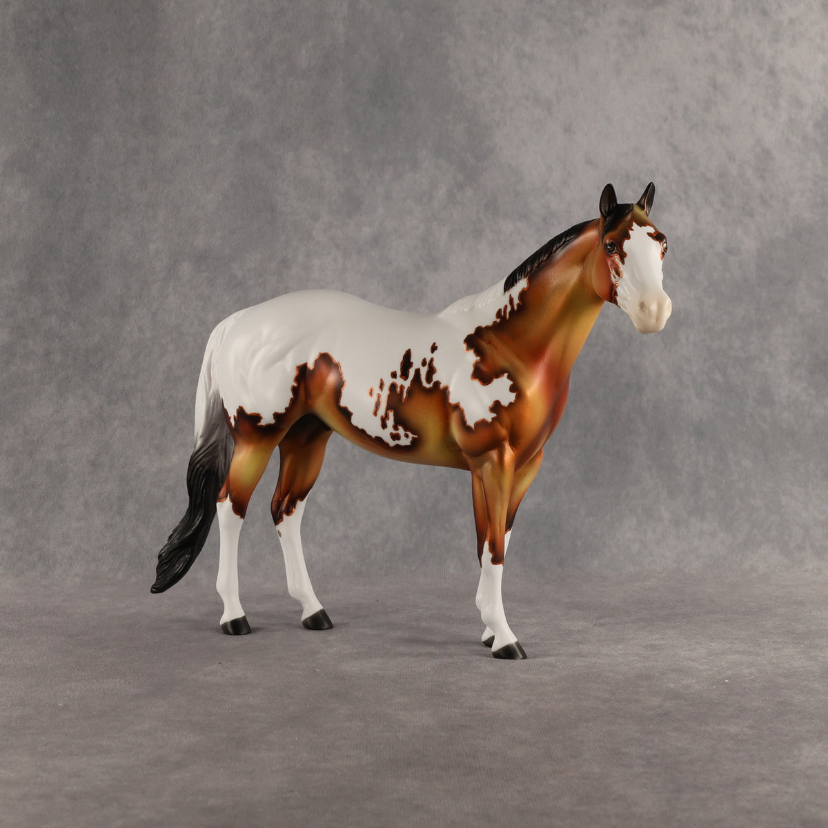 Fire & Ice OOAK Ideal Stock Horse by Dawn Quick DDOOAKs26