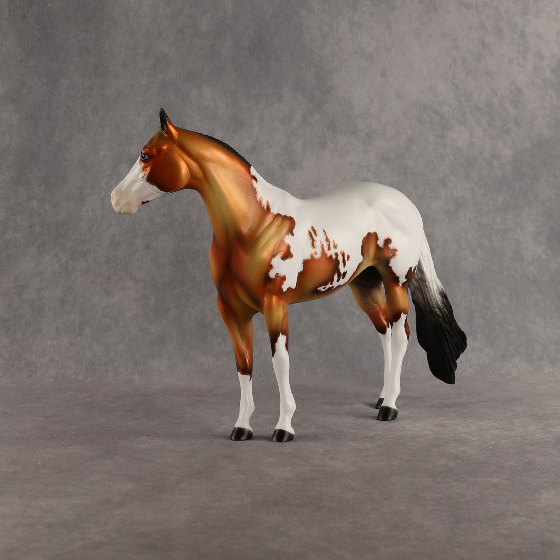 Fire & Ice OOAK Ideal Stock Horse by Dawn Quick DDOOAKs26