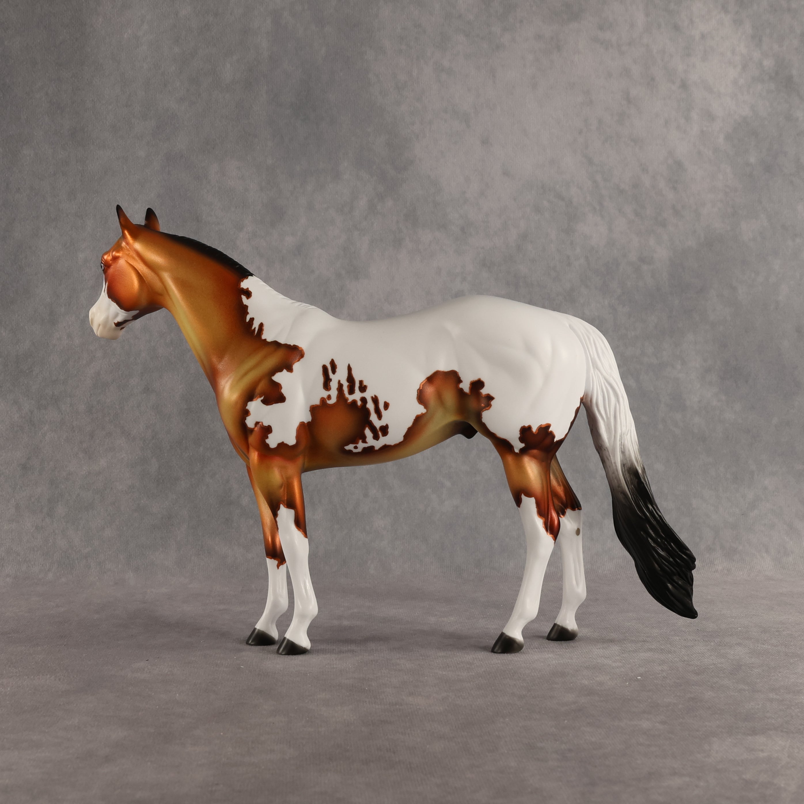 Fire & Ice OOAK Ideal Stock Horse by Dawn Quick DDOOAKs26