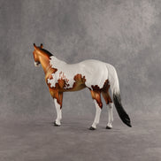Fire & Ice OOAK Ideal Stock Horse by Dawn Quick DDOOAKs26