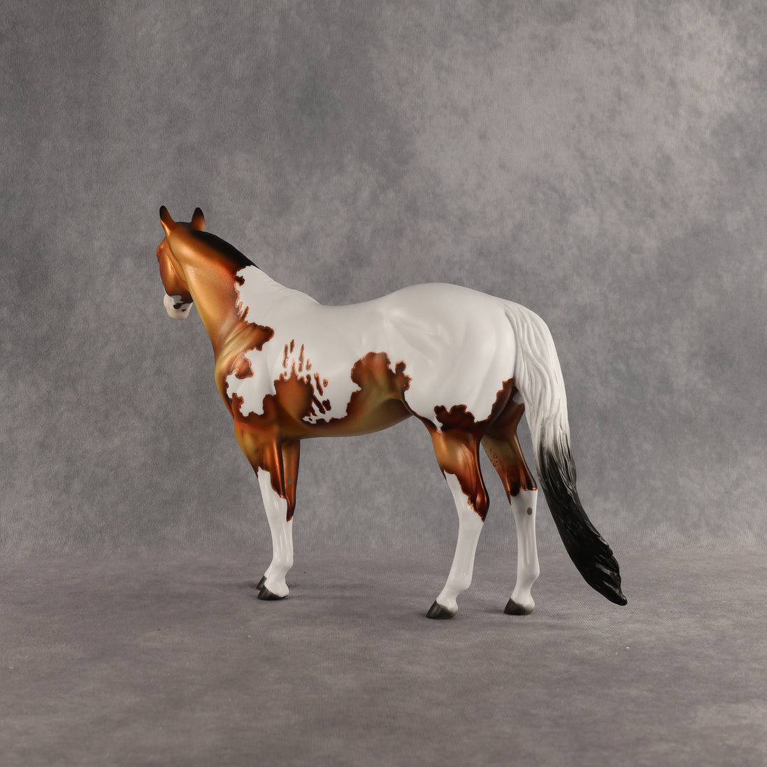 Fire & Ice OOAK Ideal Stock Horse by Dawn Quick DDOOAKs26