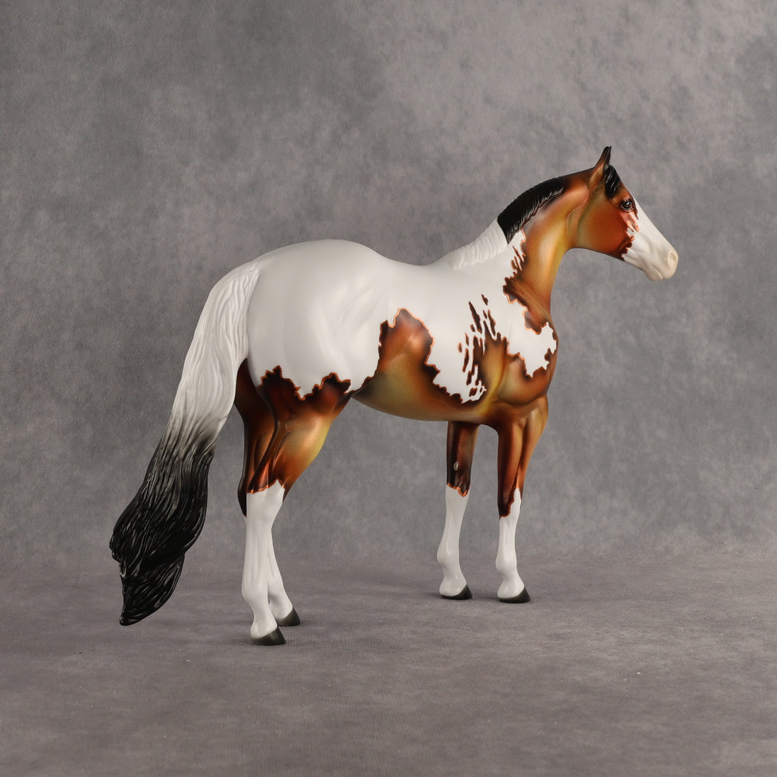 Fire & Ice OOAK Ideal Stock Horse by Dawn Quick DDOOAKs26