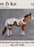 Fire & Ice OOAK Ideal Stock Horse by Dawn Quick DDOOAKs26