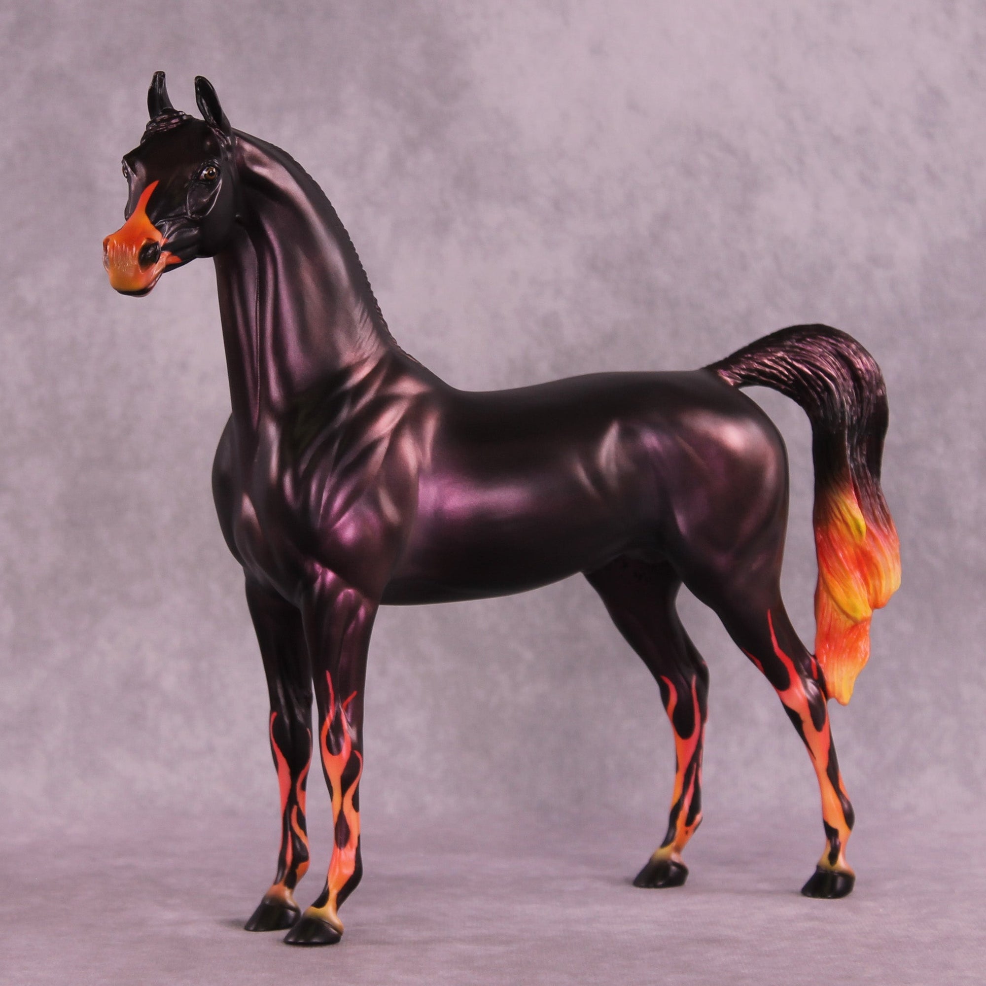 Fireball OOAK Arabian Stallion by Jamie Adamson MM25 Group A