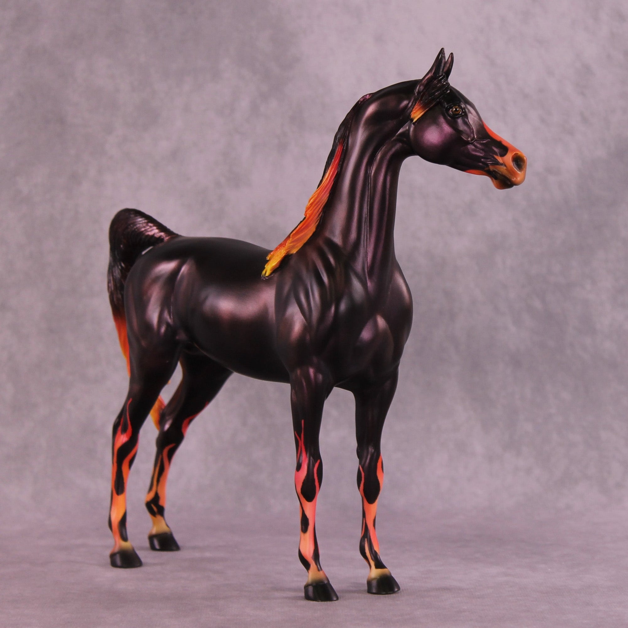 Fireball OOAK Arabian Stallion by Jamie Adamson MM25 Group A