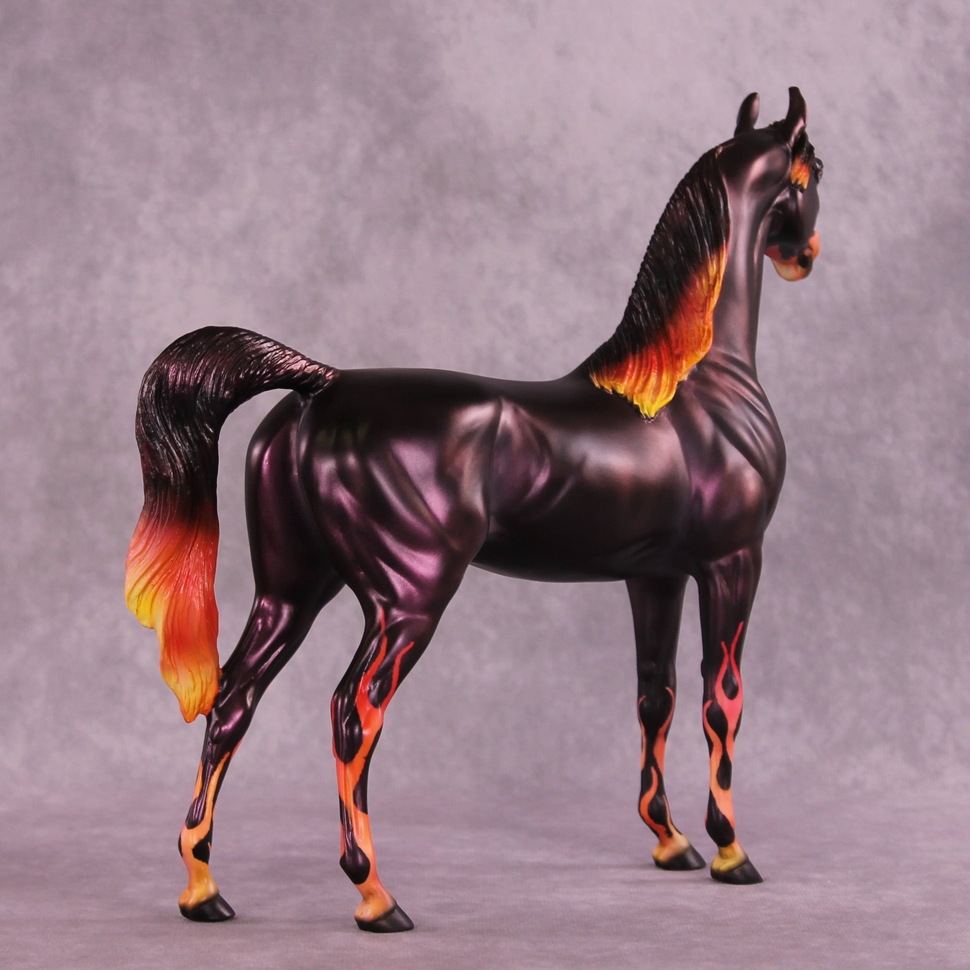 Fireball OOAK Arabian Stallion by Jamie Adamson MM25 Group A