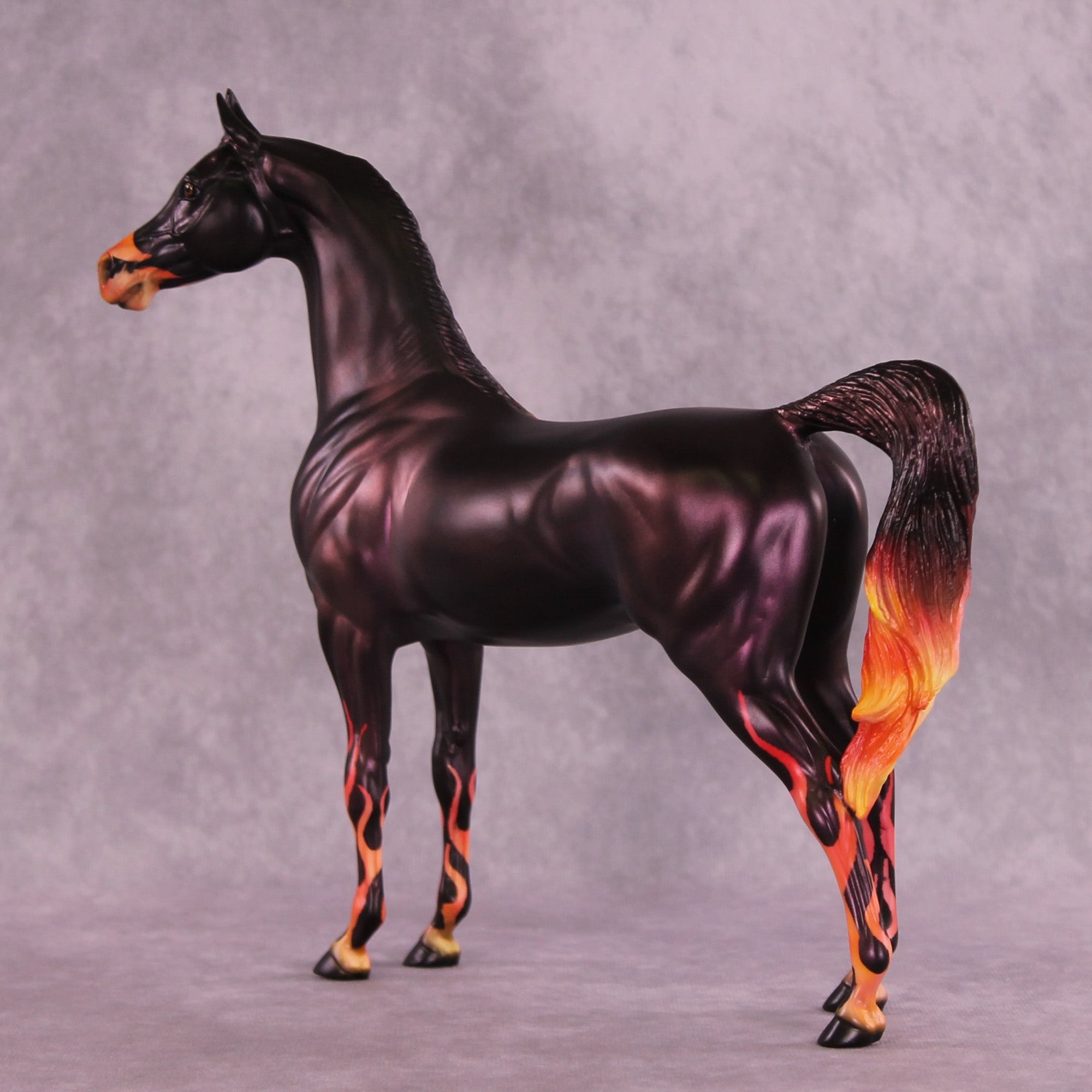 Fireball OOAK Arabian Stallion by Jamie Adamson MM25 Group A