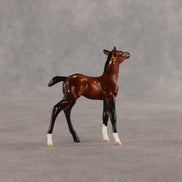 Flurry & Flake OOAK Chip FCM Stock Horse & Chip Foal by Anna Rieck SCD26