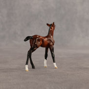 Flurry & Flake OOAK Chip FCM Stock Horse & Chip Foal by Anna Rieck SCD26
