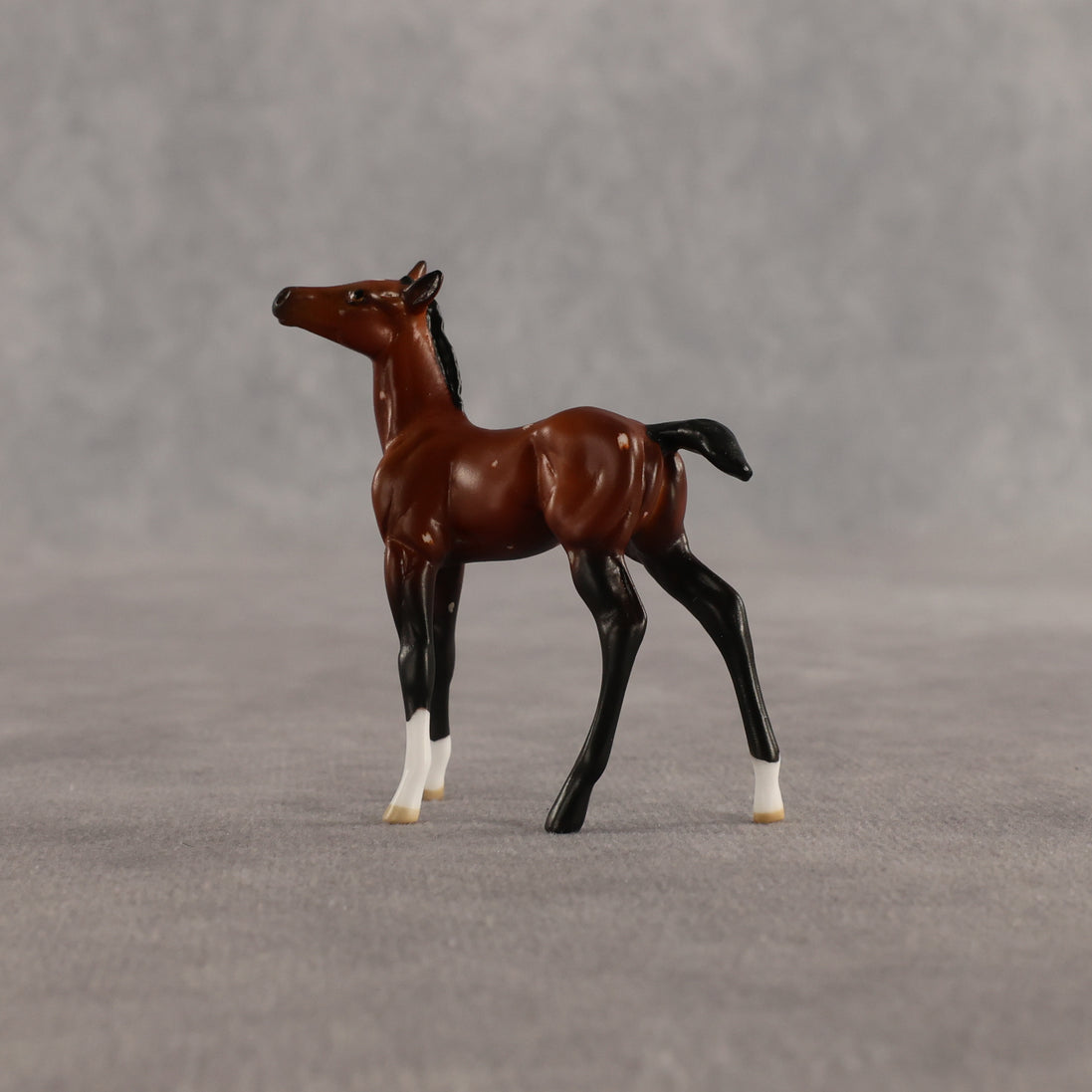 Flurry & Flake OOAK Chip FCM Stock Horse & Chip Foal by Anna Rieck SCD26