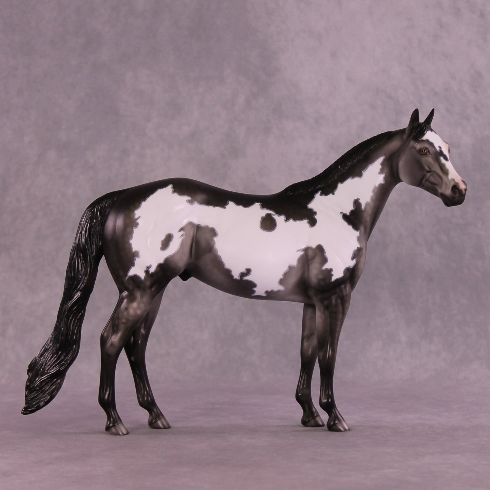 Flint and Steel OOAK Ideal Stock Horse by Dawn Quick MM25 Group B