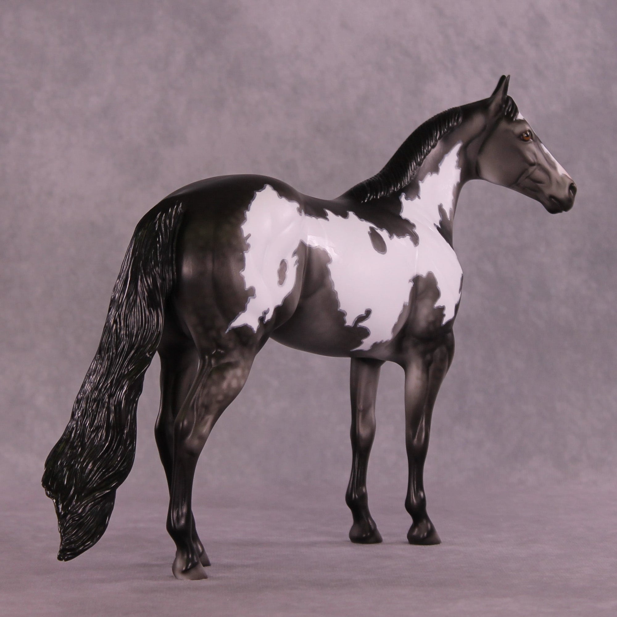 Flint and Steel OOAK Ideal Stock Horse by Dawn Quick MM25 Group B