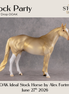 Flock Party OOAK Ideal Stock Horse by Alex Fortman DDOOAKs26