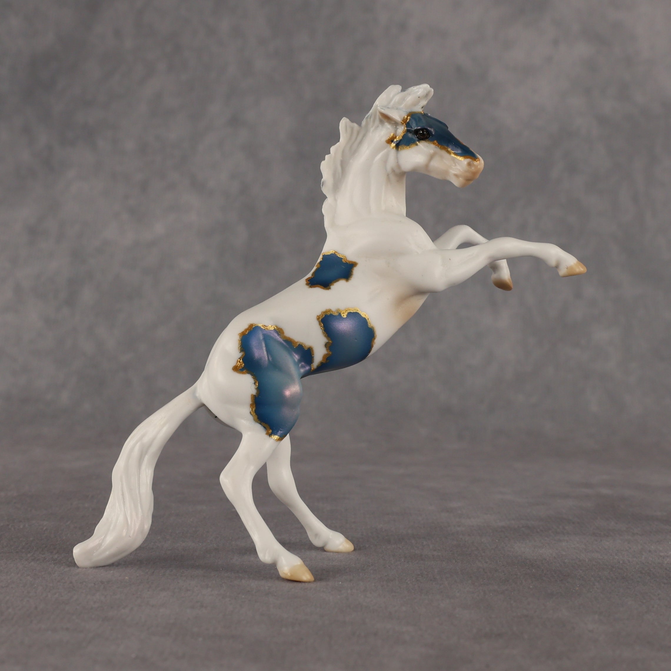 Flock Me To The Moon OOAK Chip Mustang by Dawn Quick EQ26