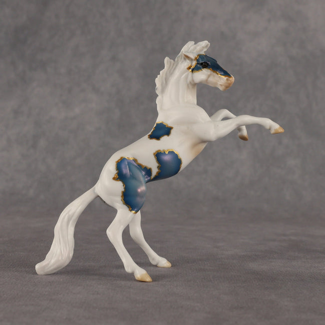 Flock Me To The Moon OOAK Chip Mustang by Dawn Quick EQ26