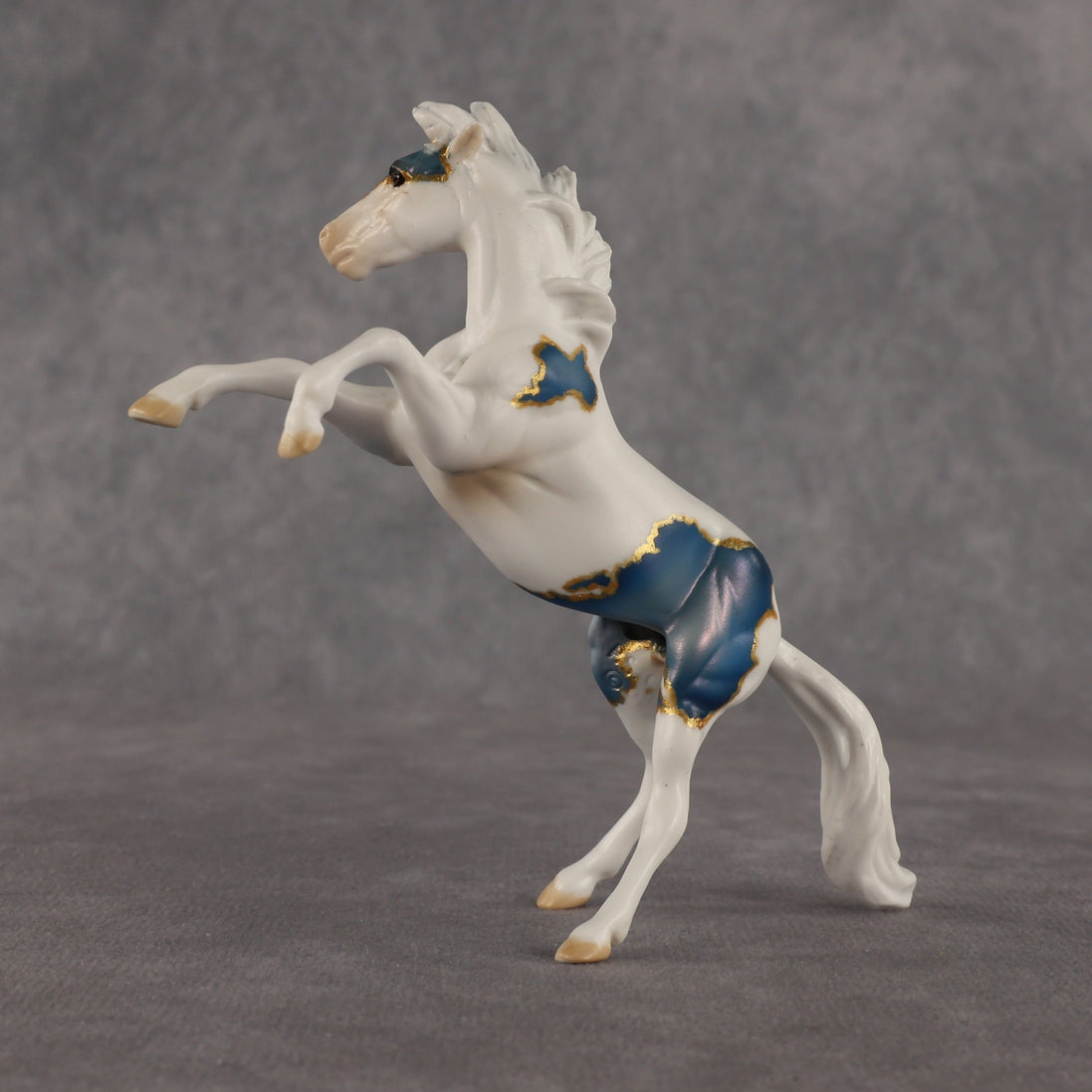 Flock Me To The Moon OOAK Chip Mustang by Dawn Quick EQ26